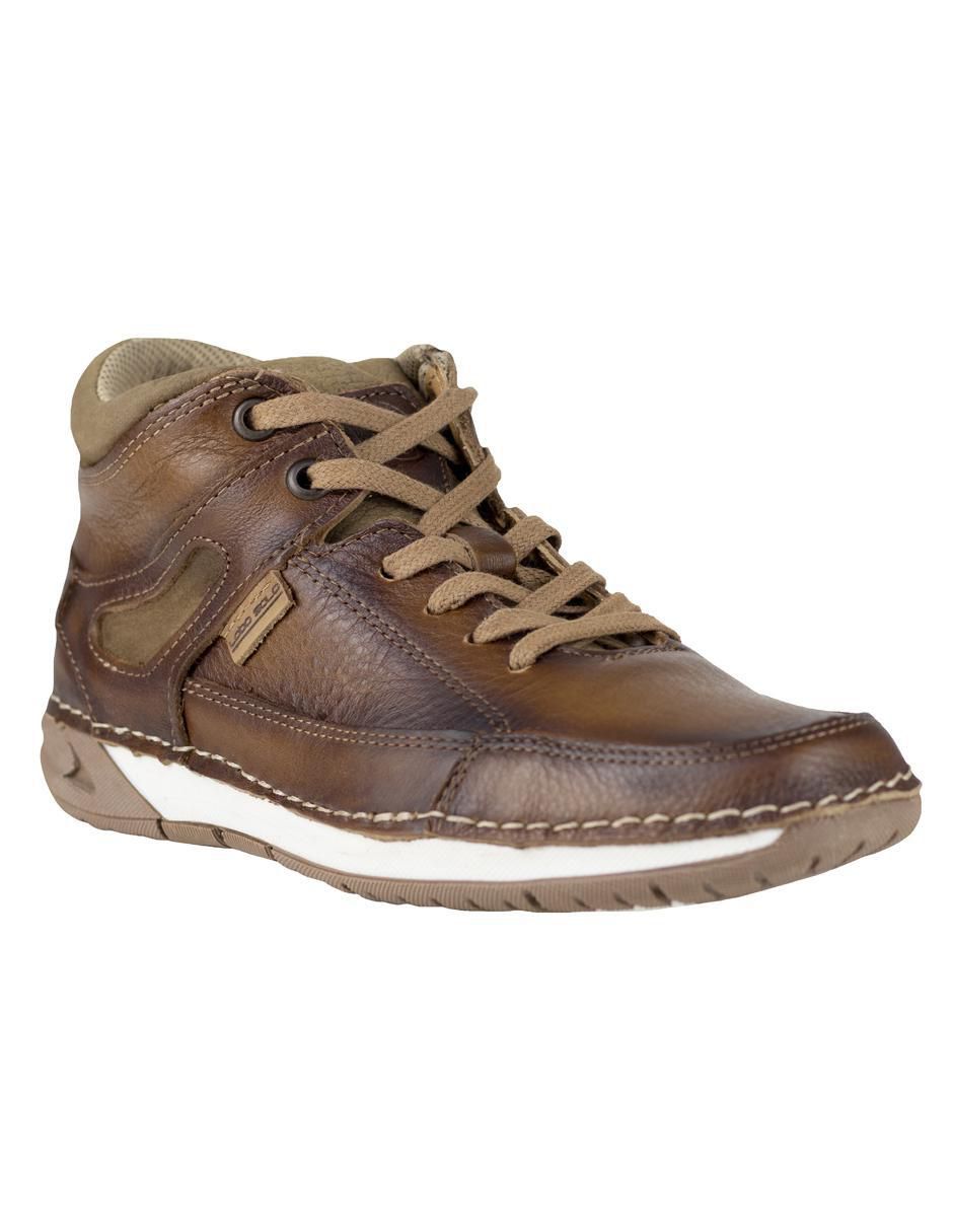 Botín de piel para hombre Botín de piel para hombre