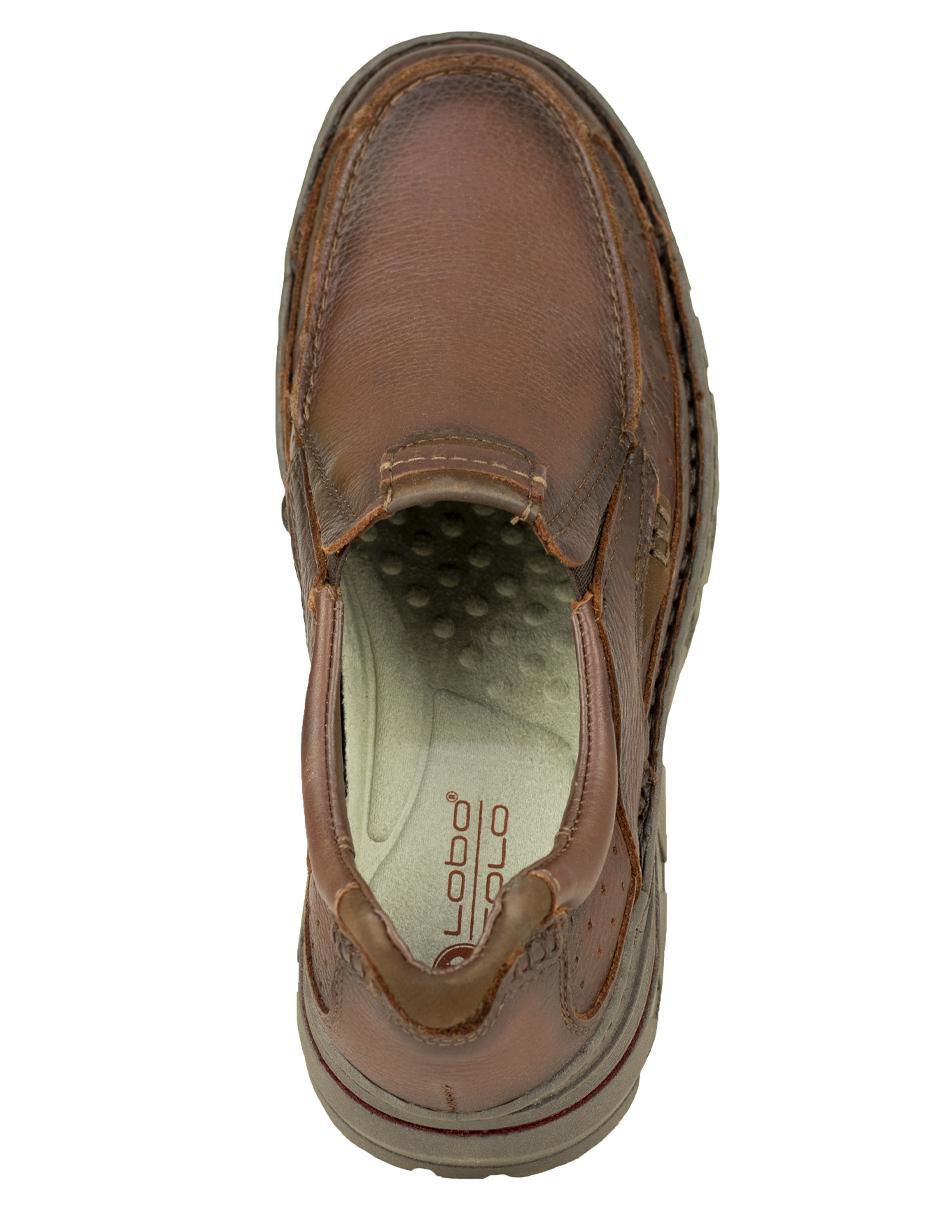 Mocasín lobo solo para hombre