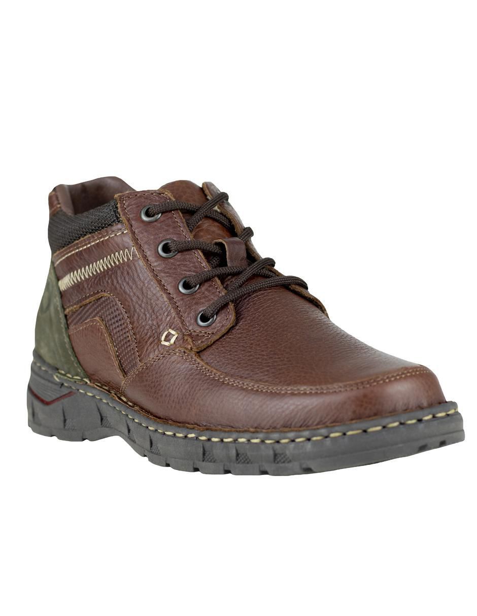 Botín de piel para hombre Botín de piel para hombre