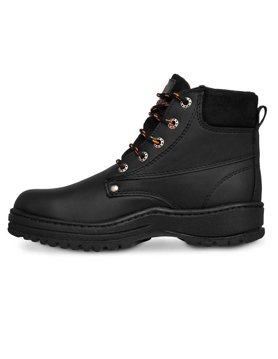 Bota de piel para hombre