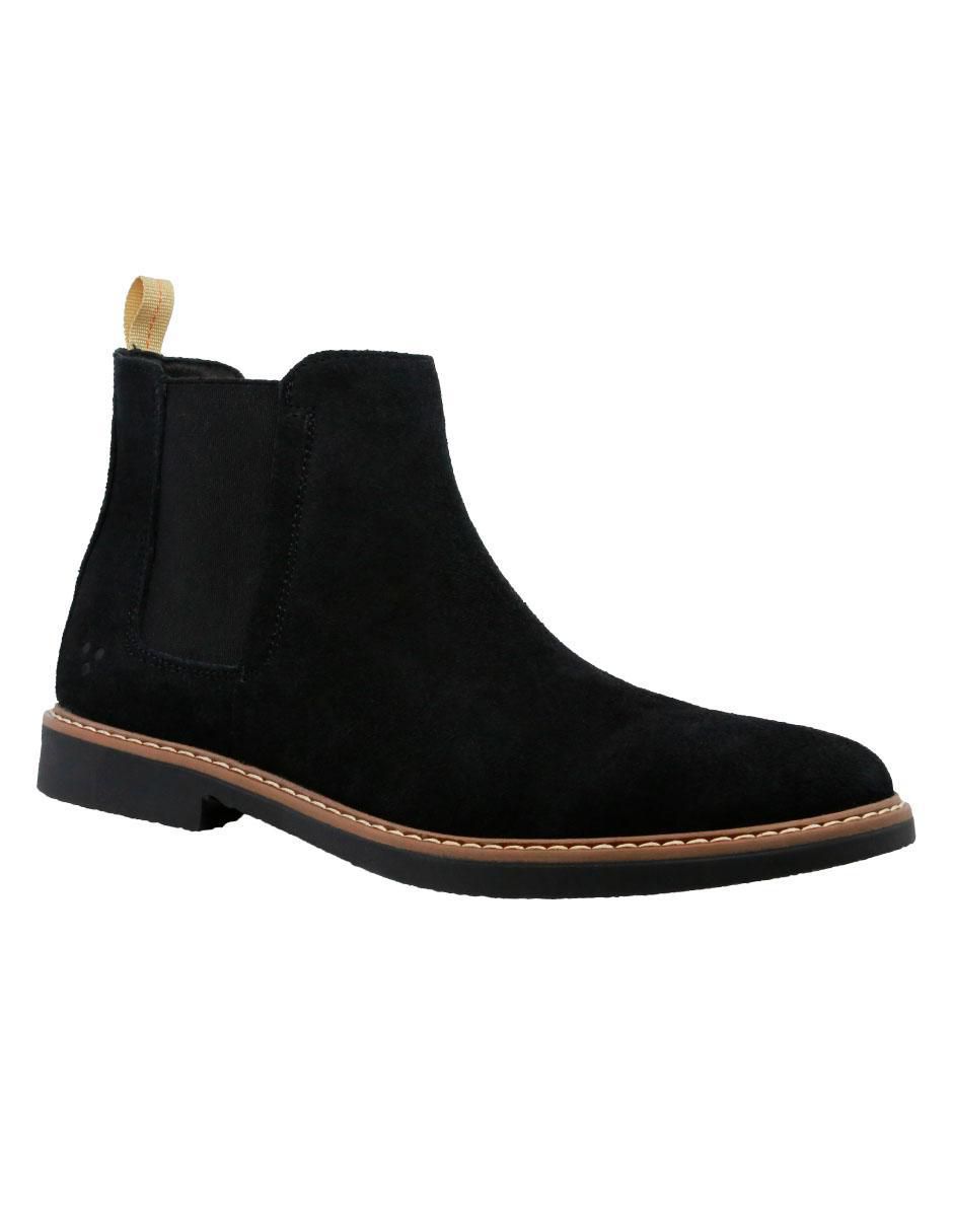 Botín Chelsea de piel para hombre