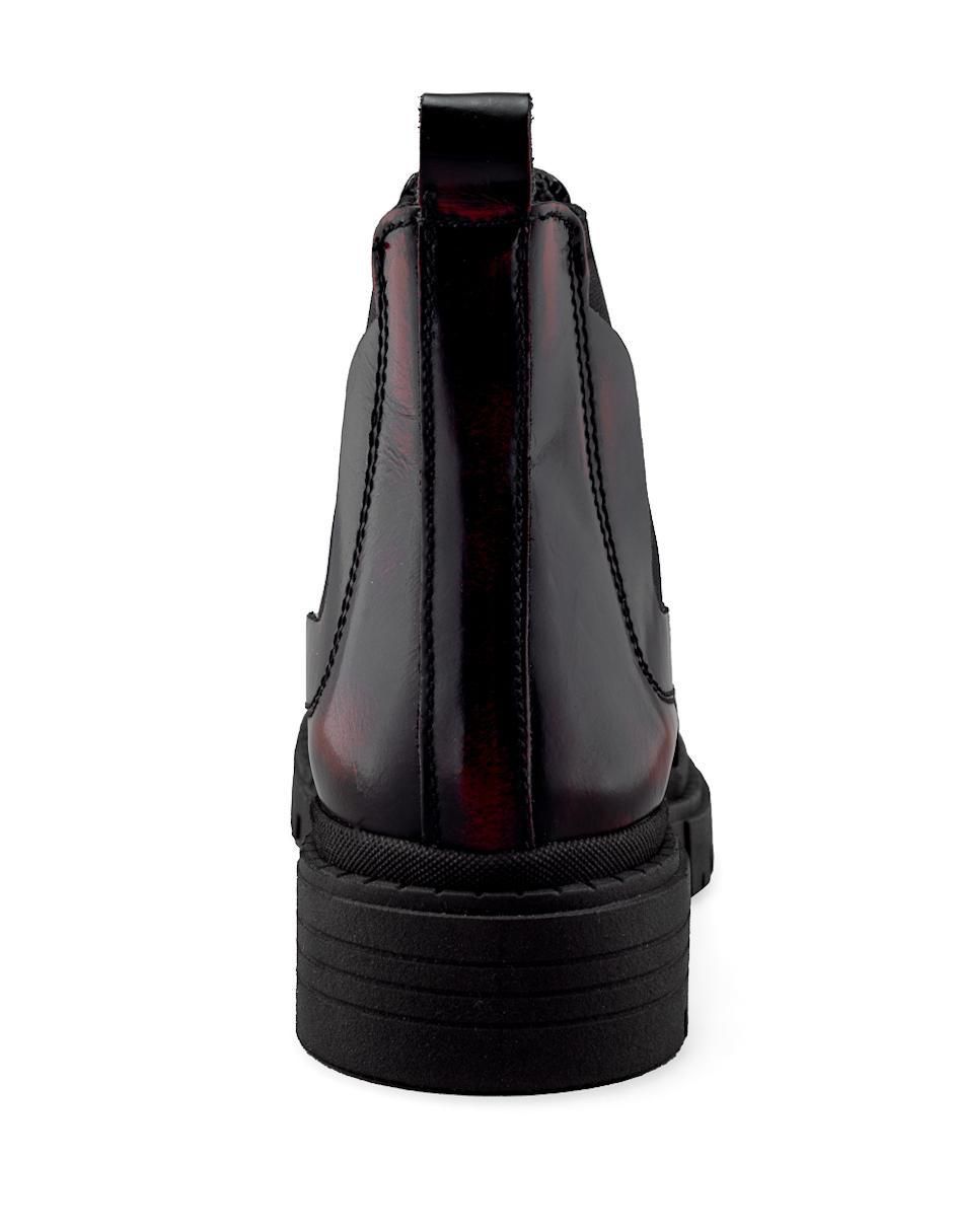 Bota de piel para hombre