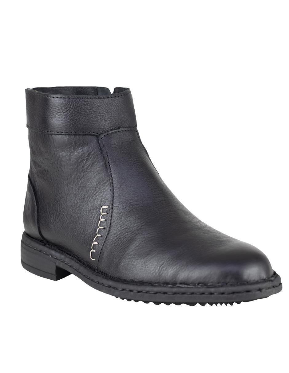 Botín de piel para hombre