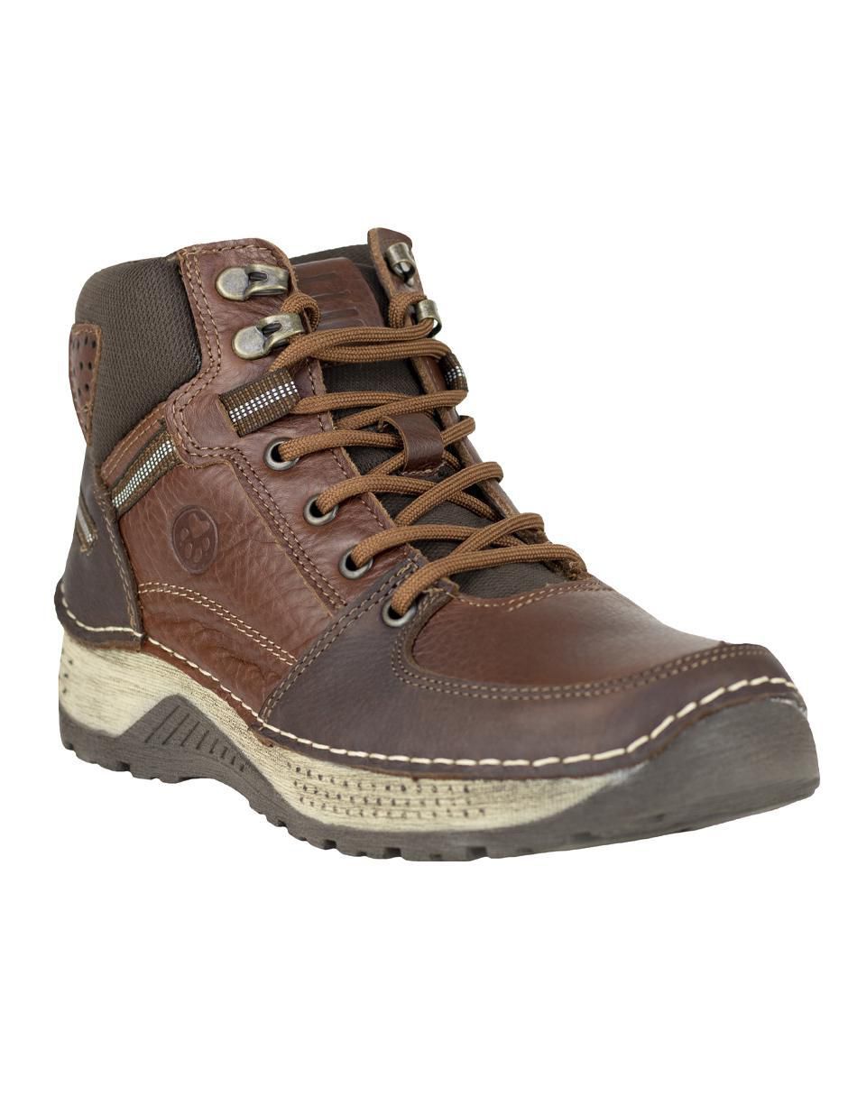 Bota de piel para hombre
