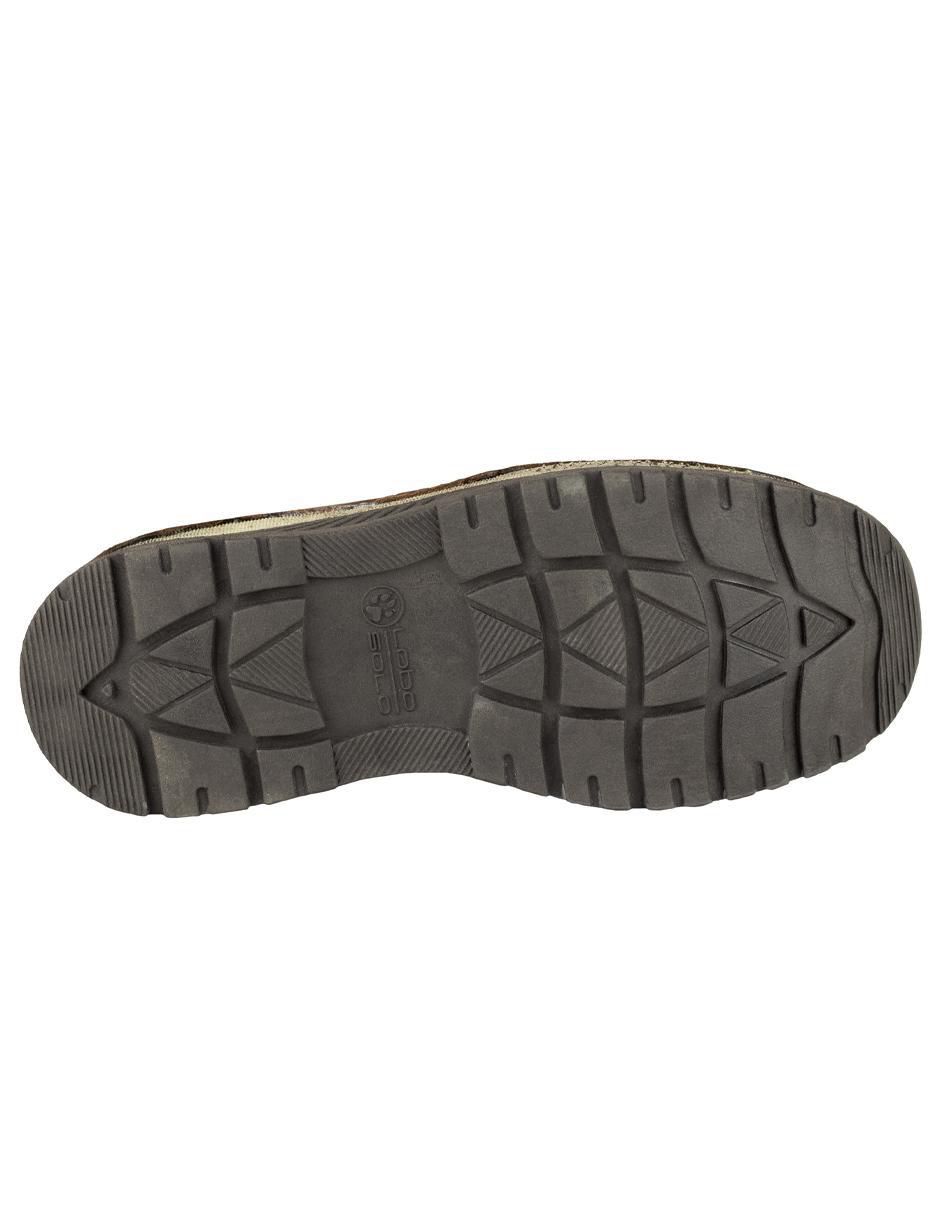 Bota de piel para hombre
