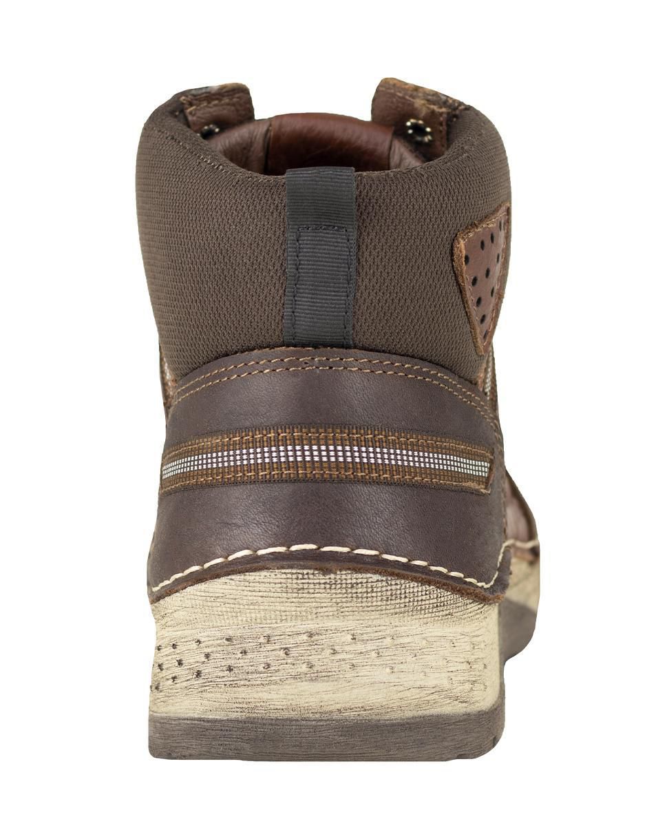 Bota de piel para hombre