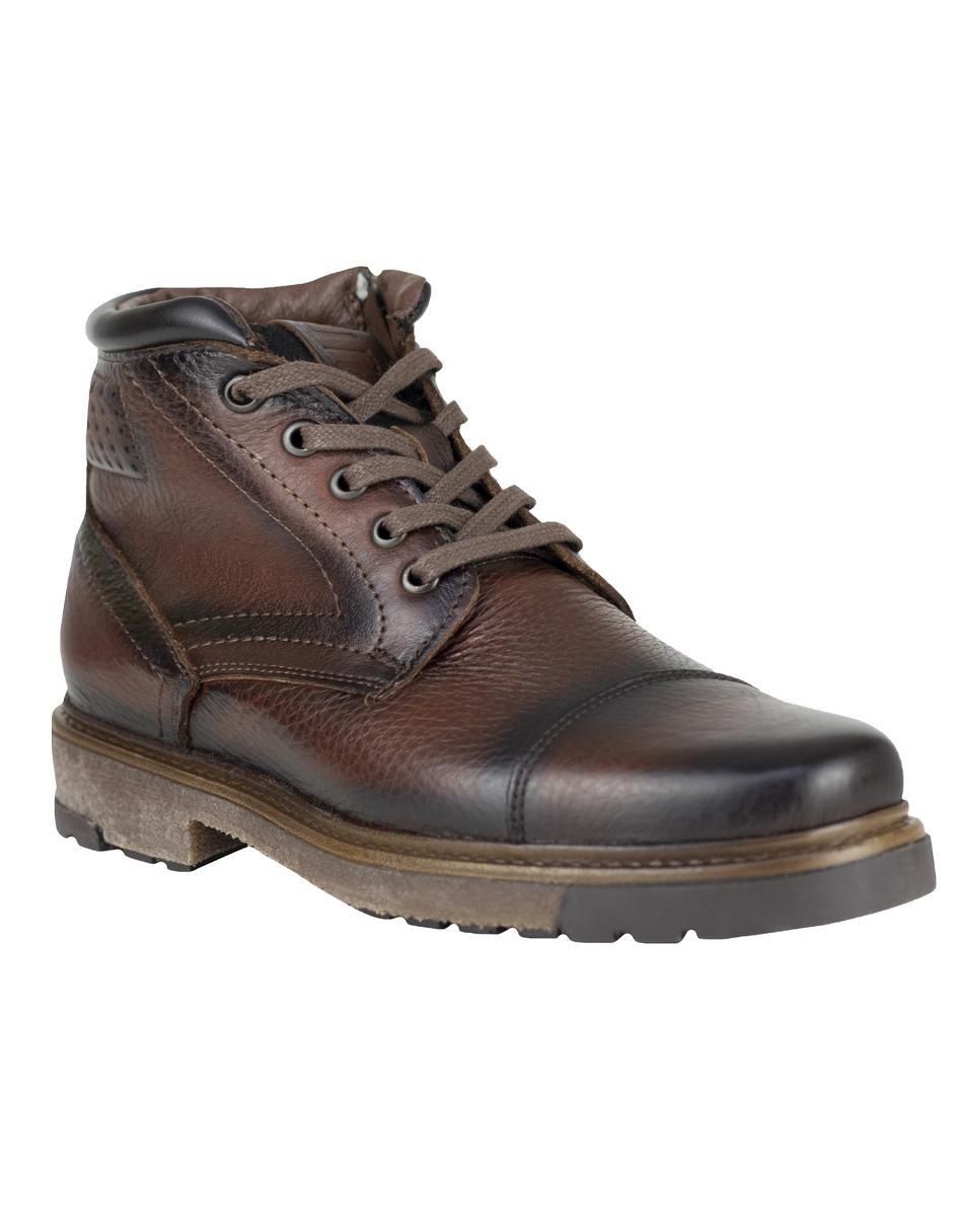 Botín de piel para hombre Botín de piel para hombre
