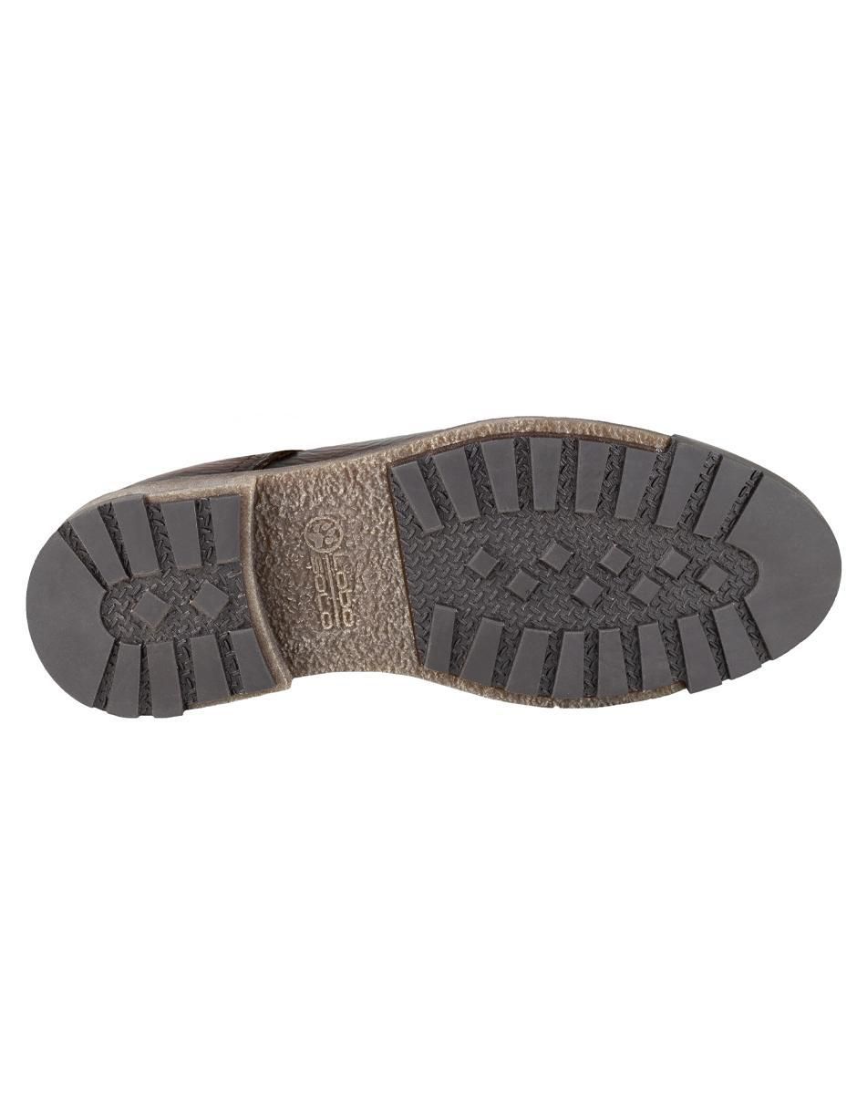 Botín de piel para hombre