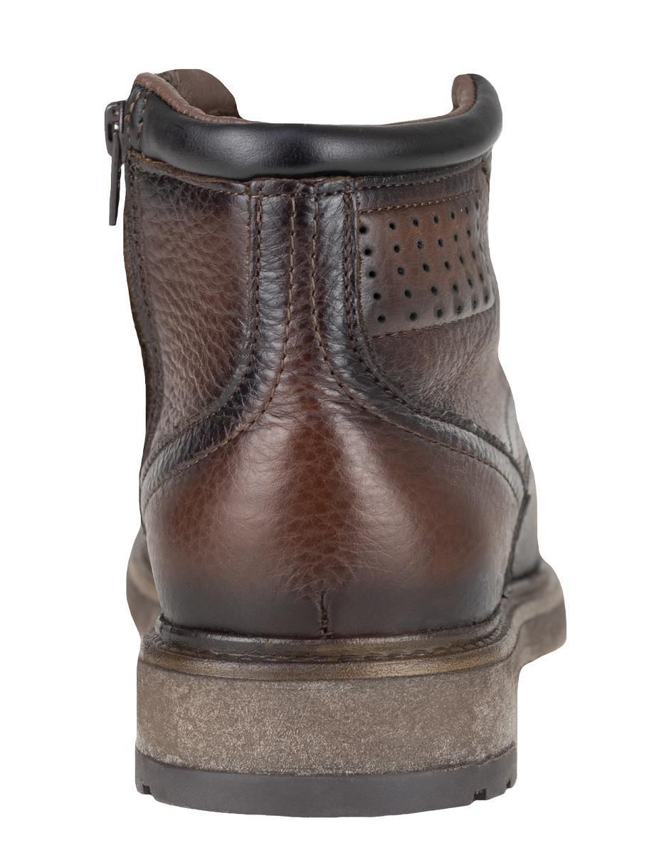 Botín de piel para hombre