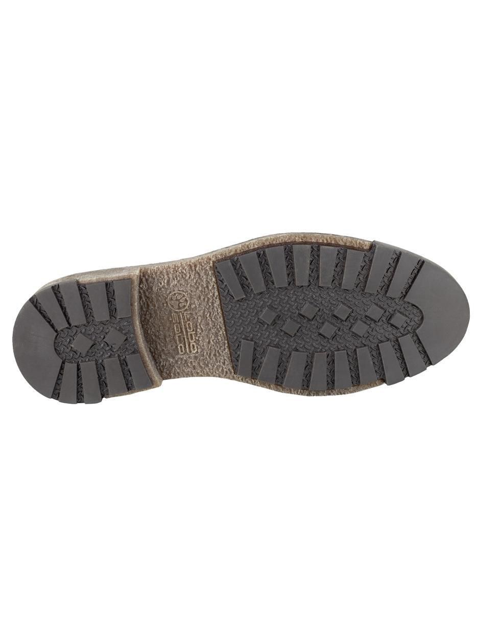 Botín de piel para hombre