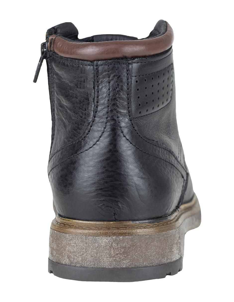 Botín de piel para hombre