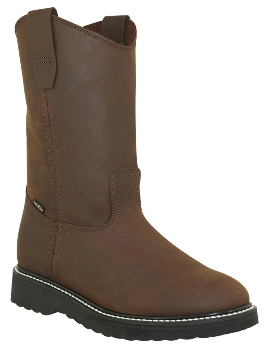 Botín de piel para hombre Botín de piel para hombre