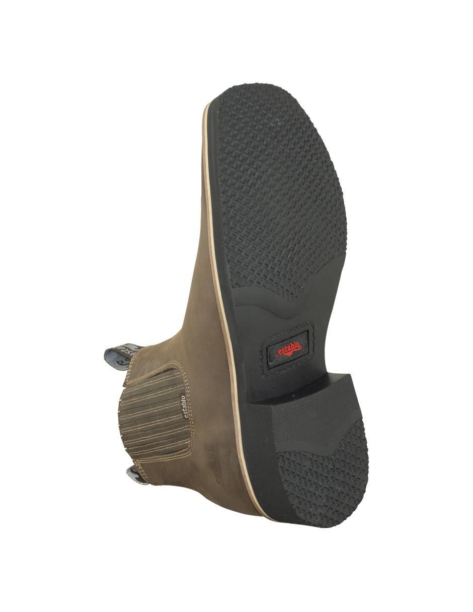 Botín de piel para hombre 2