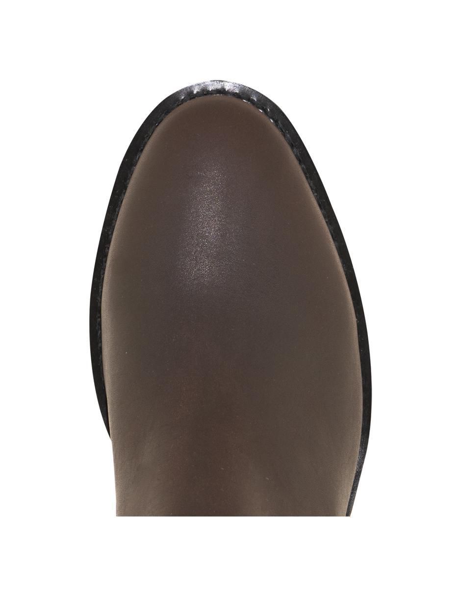 Botín de piel para hombre