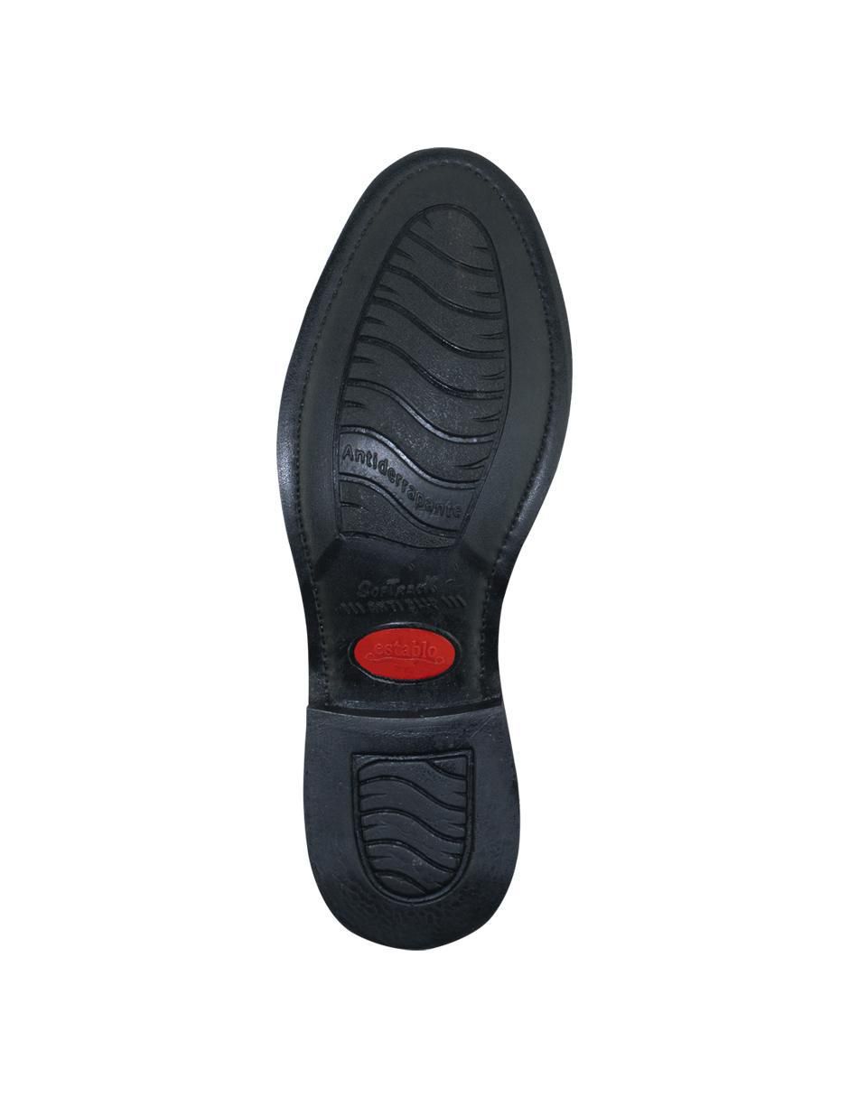 Botín de piel para hombre