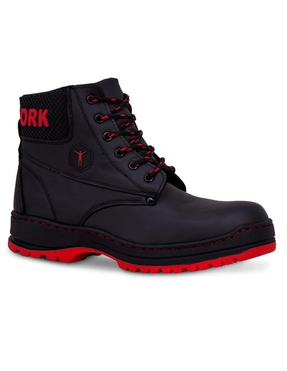 Bota de piel para hombre