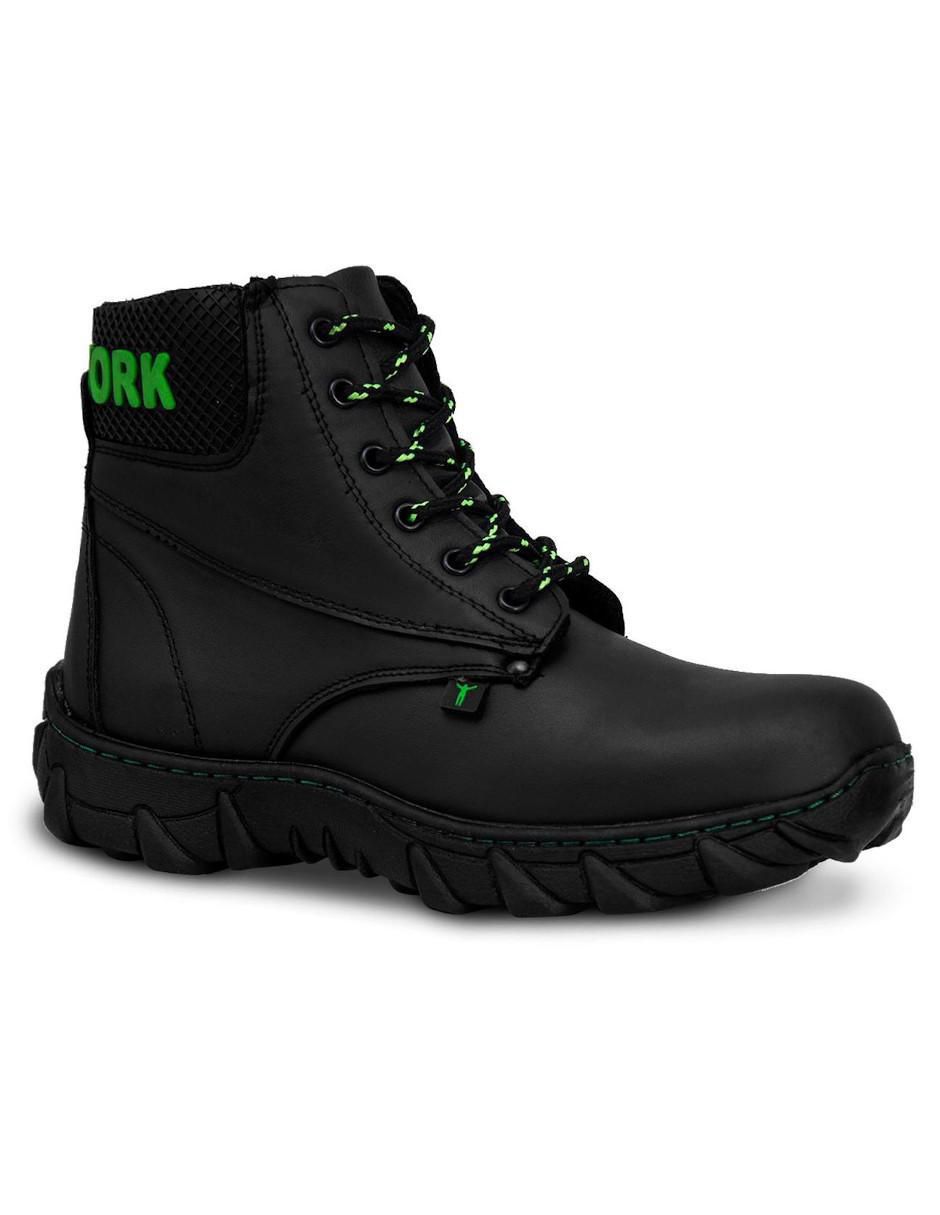 Bota de piel para hombre