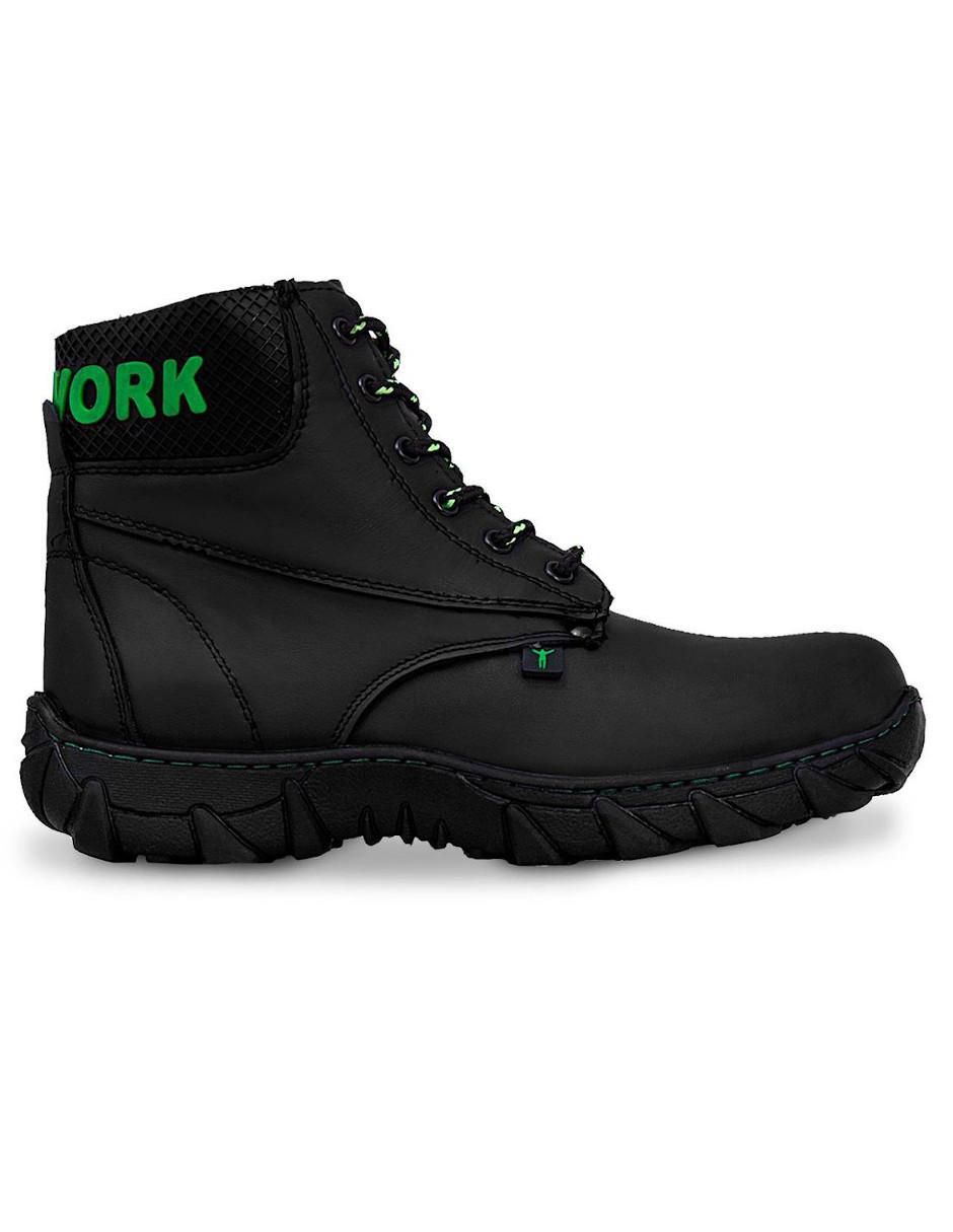 Bota de piel para hombre
