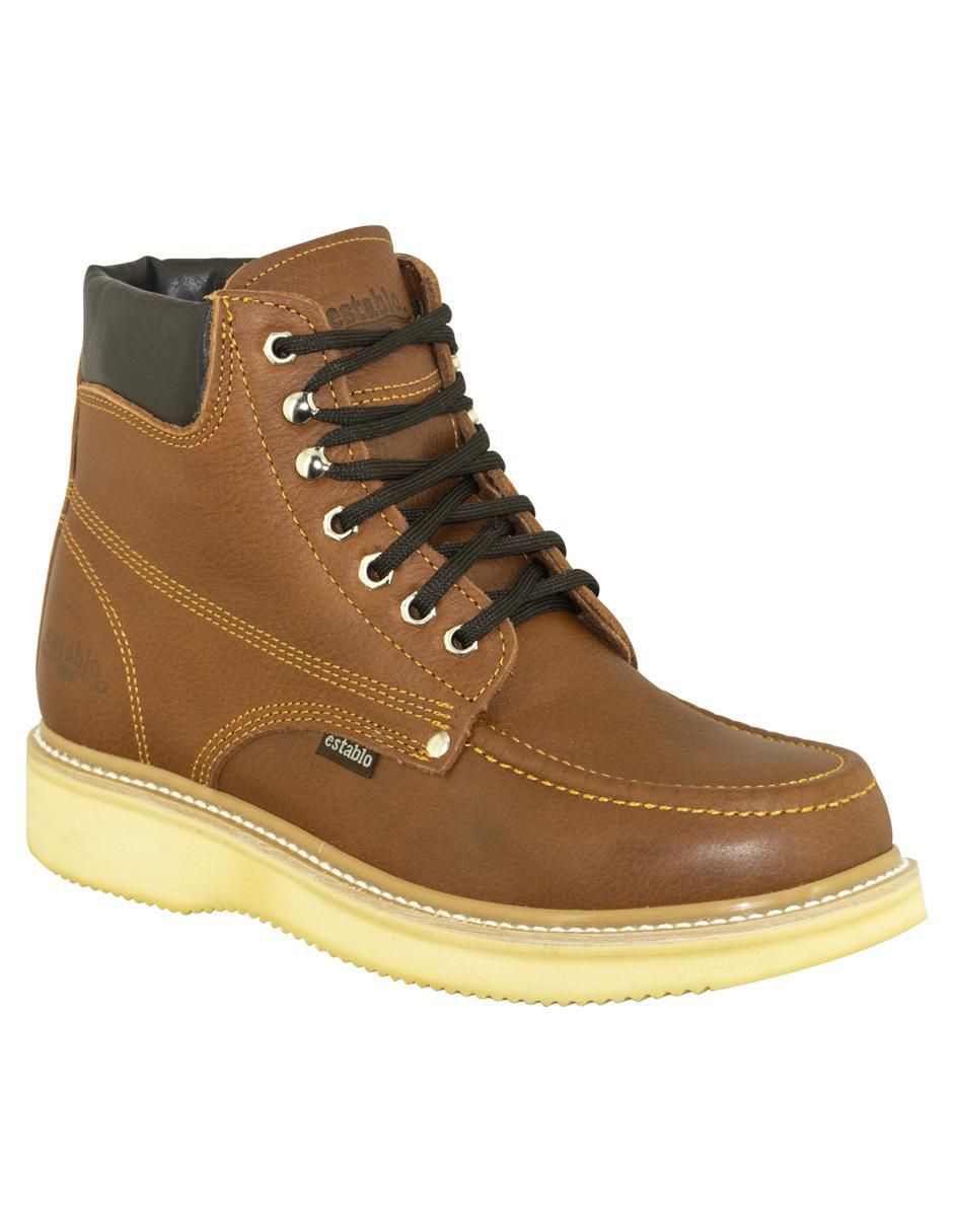 Botín de piel para hombre Botín de piel para hombre