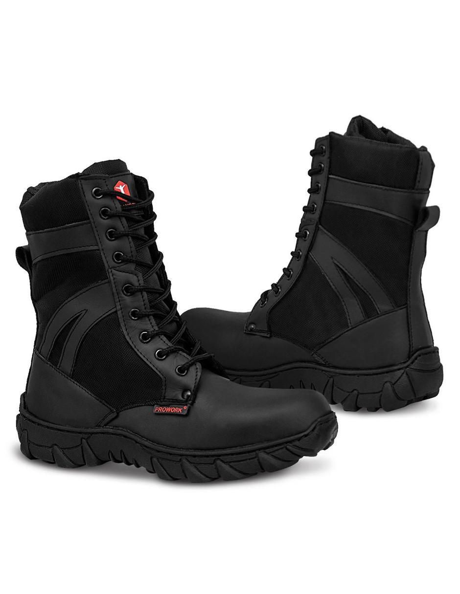 Bota de piel para hombre