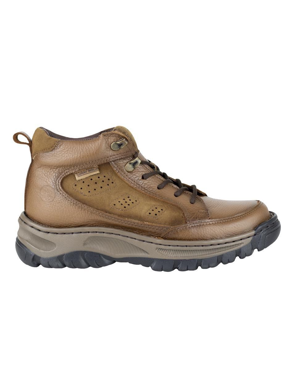 Bota lobo solo de piel para hombre