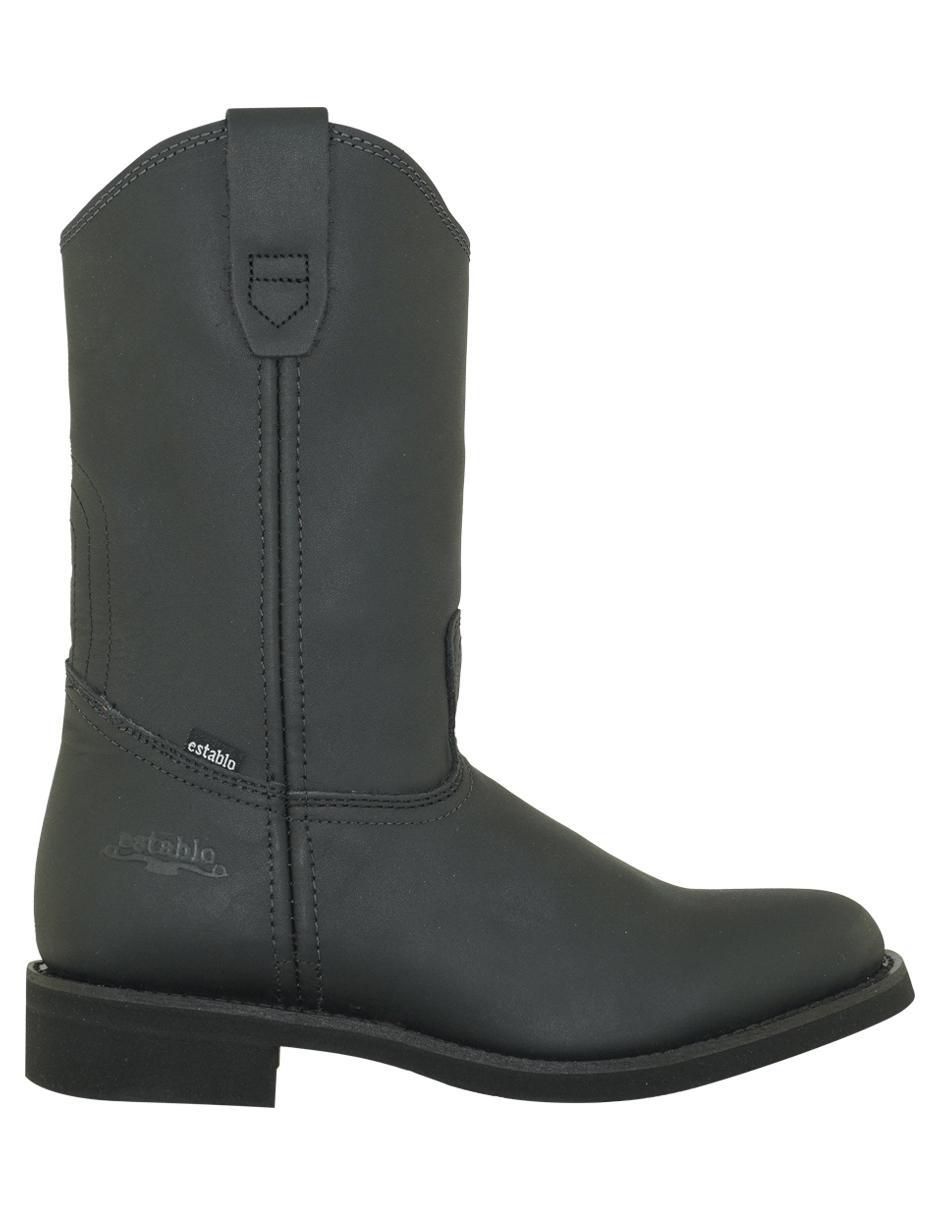 Botín de piel para hombre 4