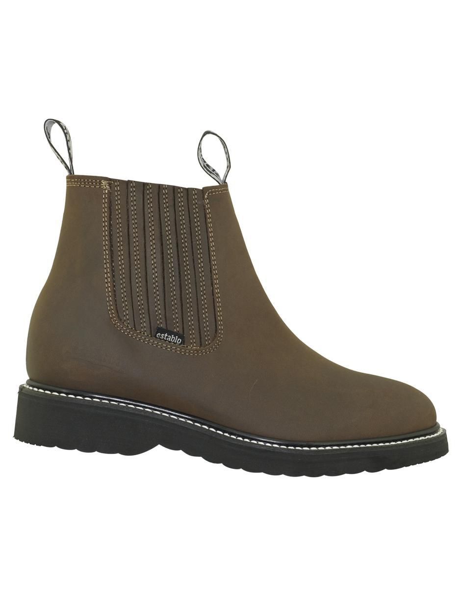 Botín de piel para hombre 3