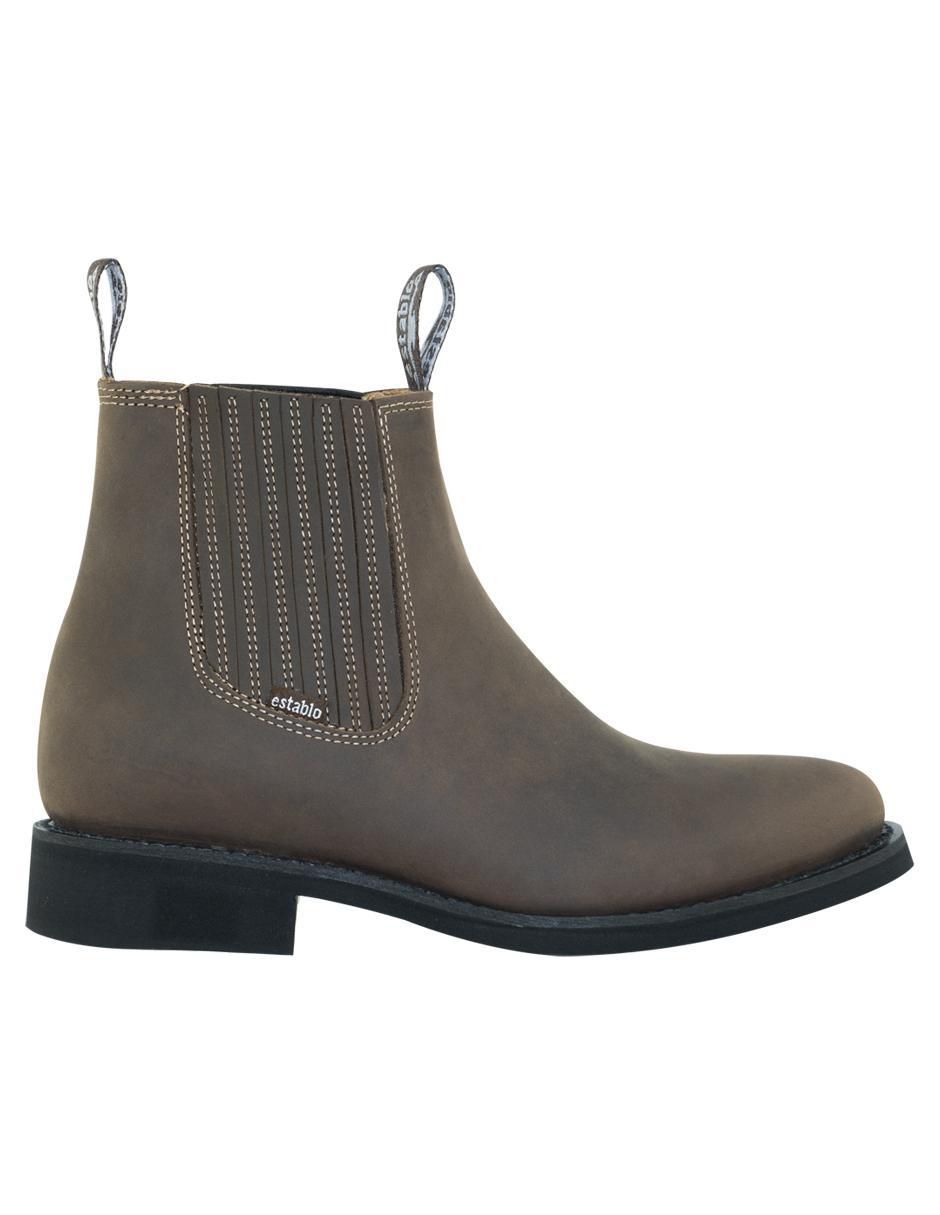 Botín de piel para hombre 3
