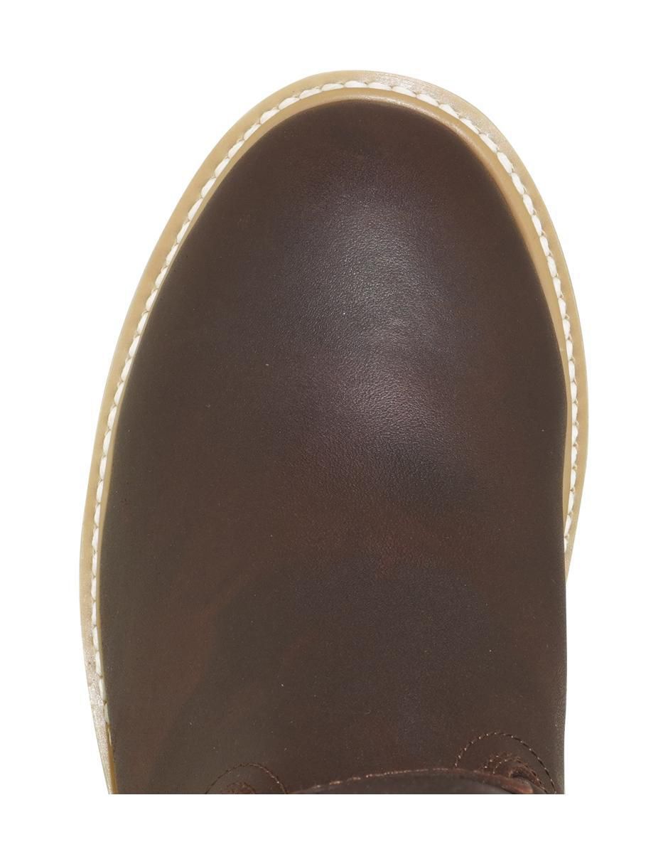 Botín de piel para hombre