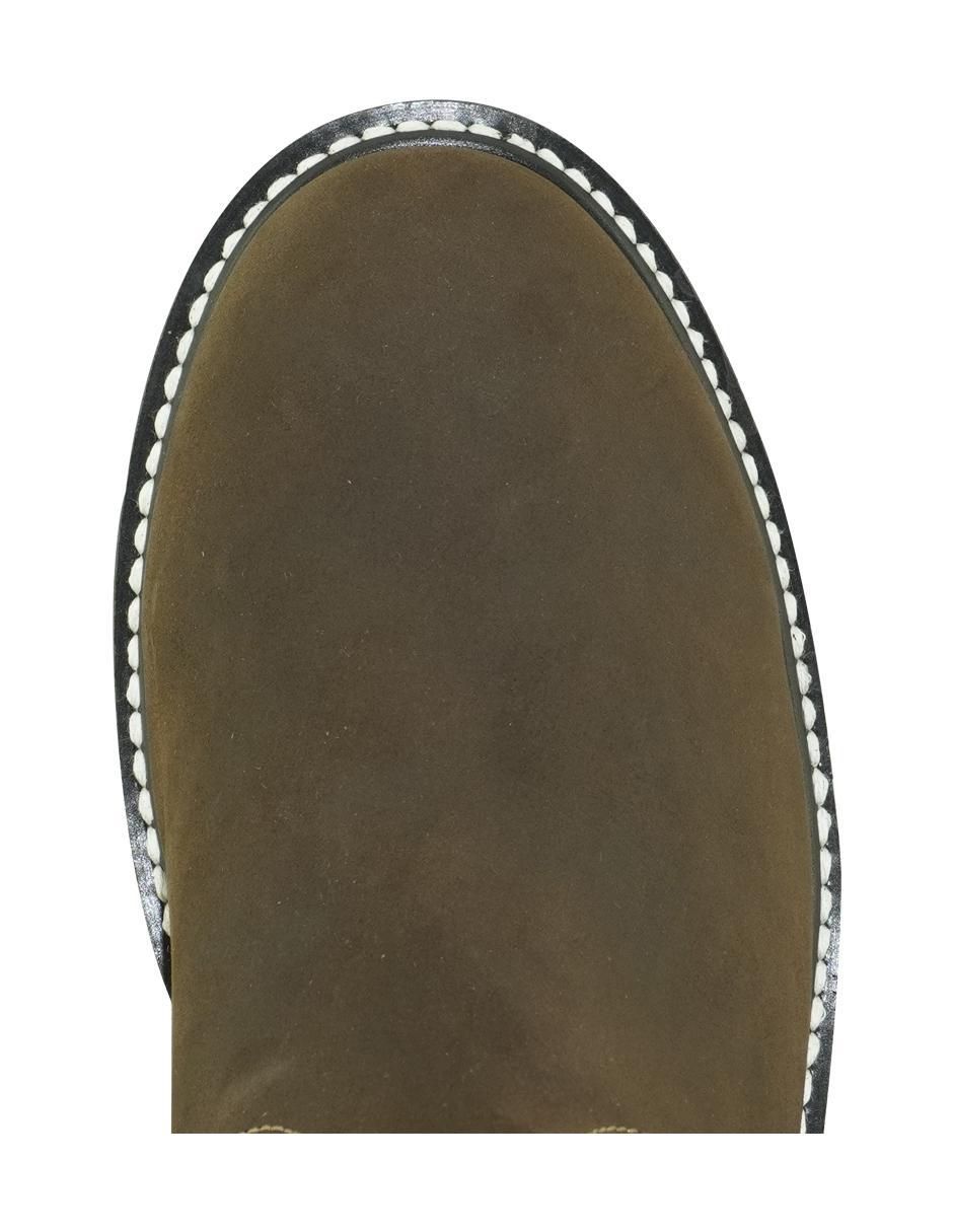 Botín de piel para hombre