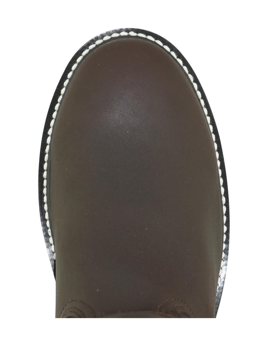 Botín de piel para hombre