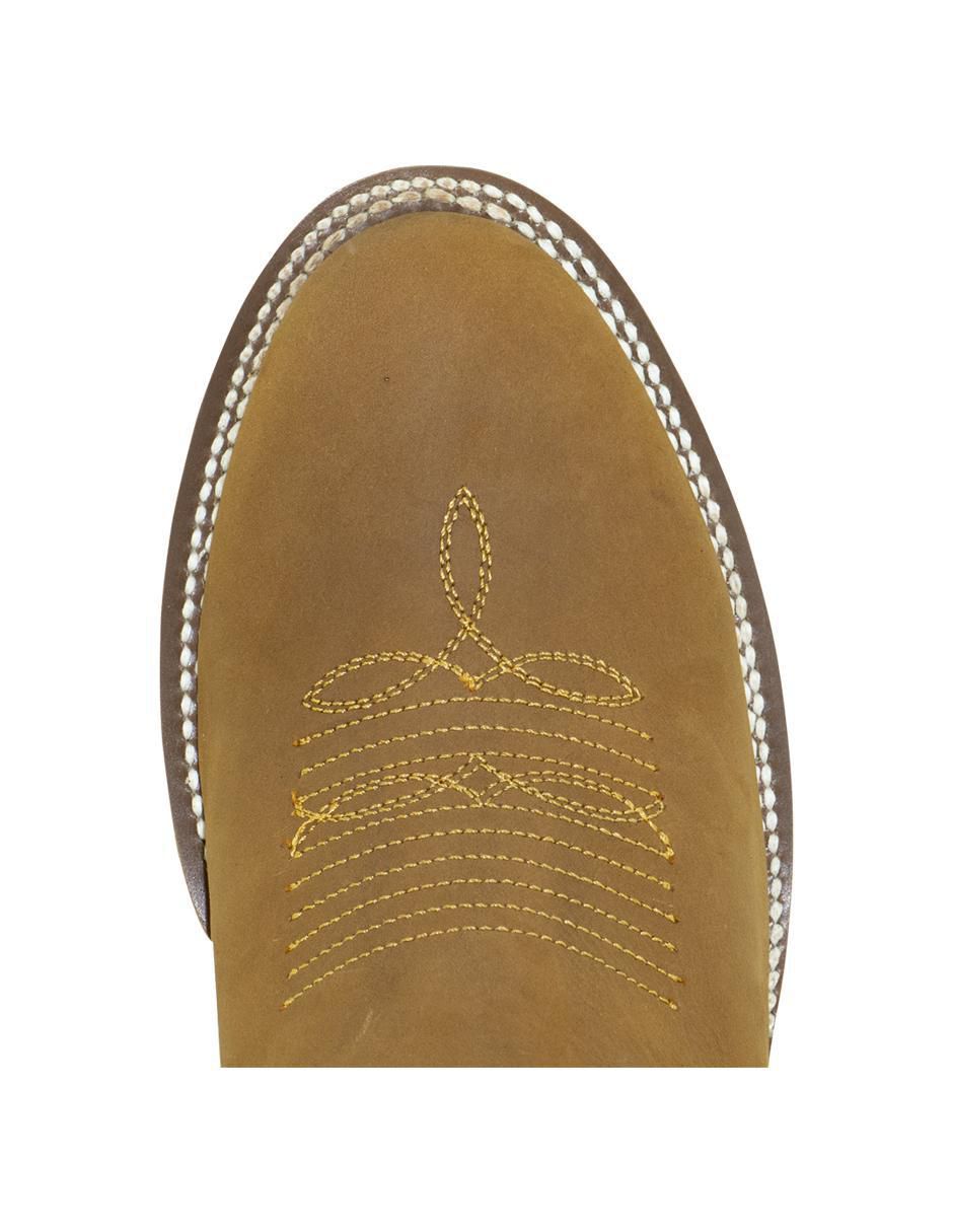 Botín de piel para hombre