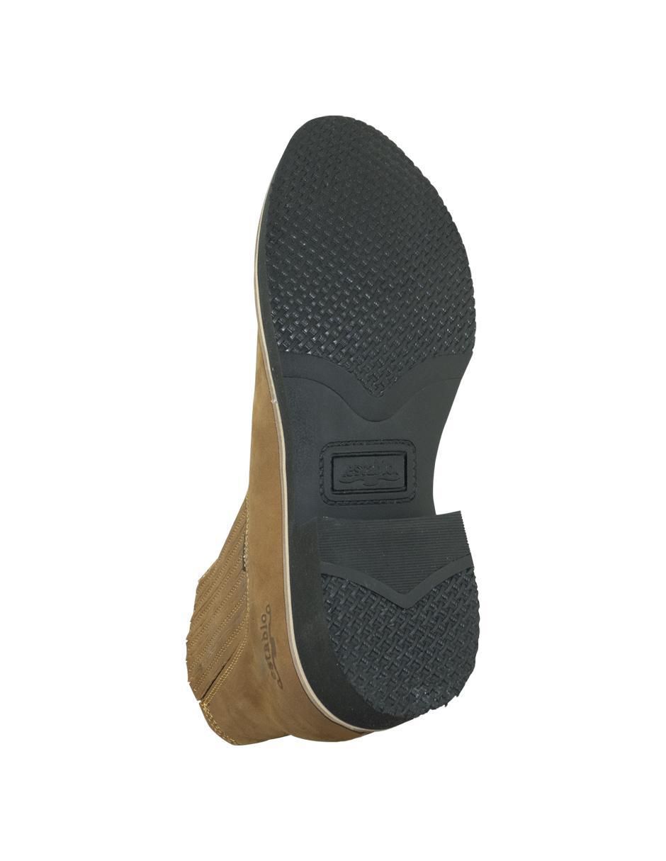 Botín de piel para hombre