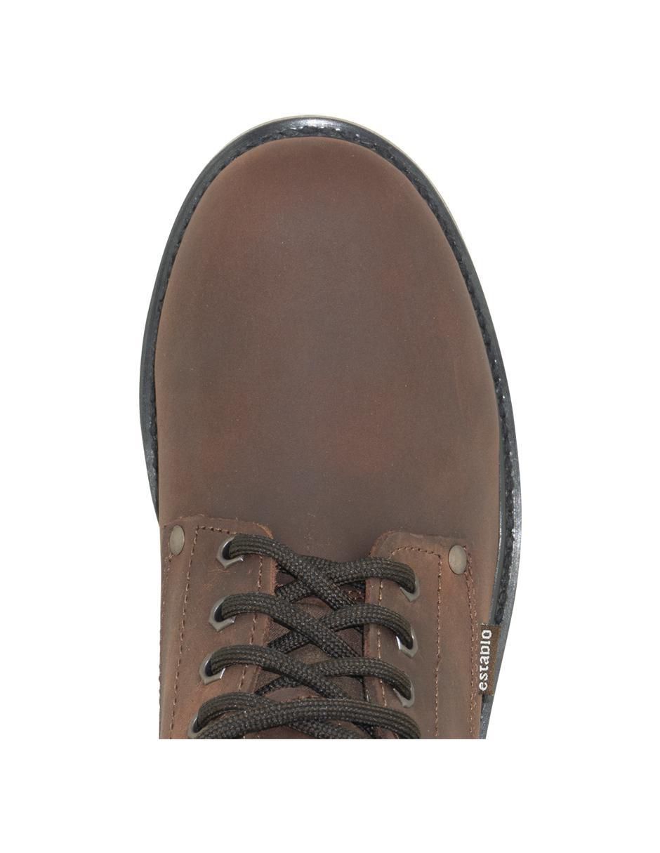 Botín de piel para hombre