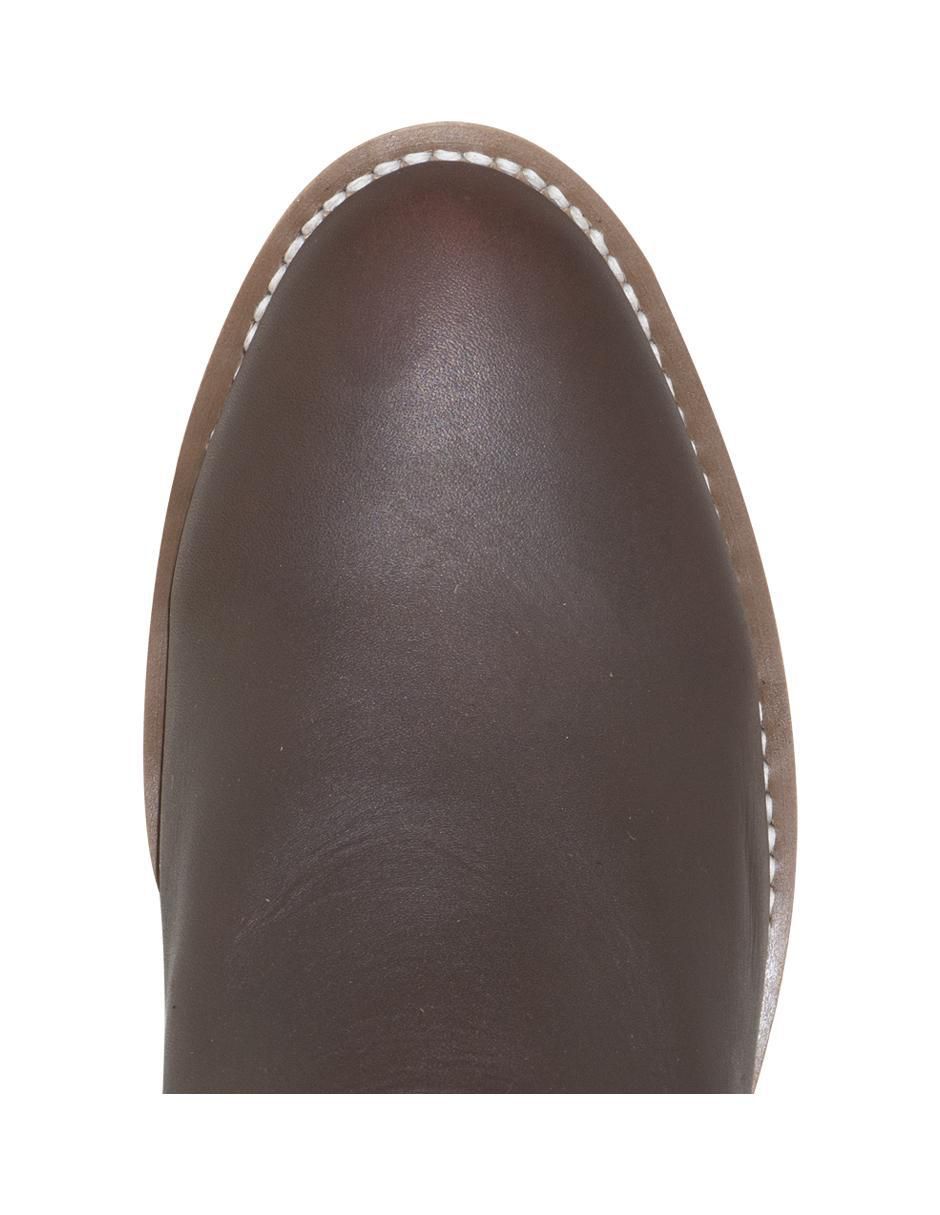 Botín de piel para hombre