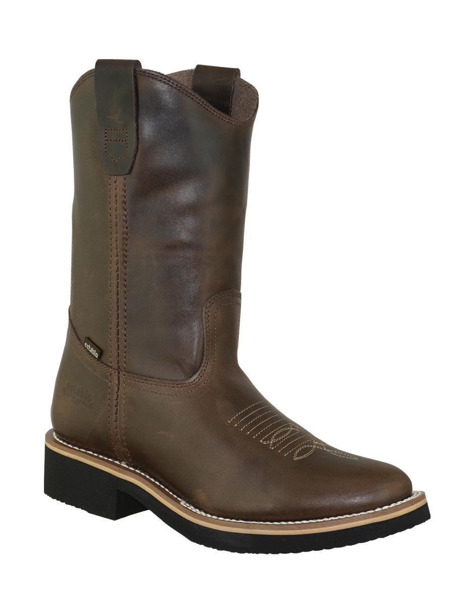 Botín de piel para hombre Botín de piel para hombre