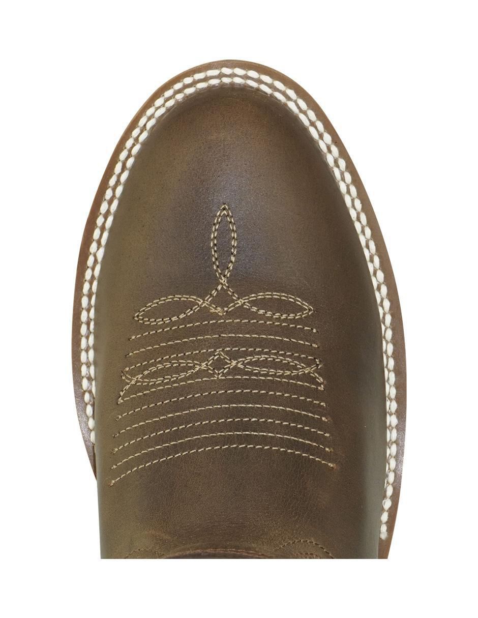 Botín de piel para hombre