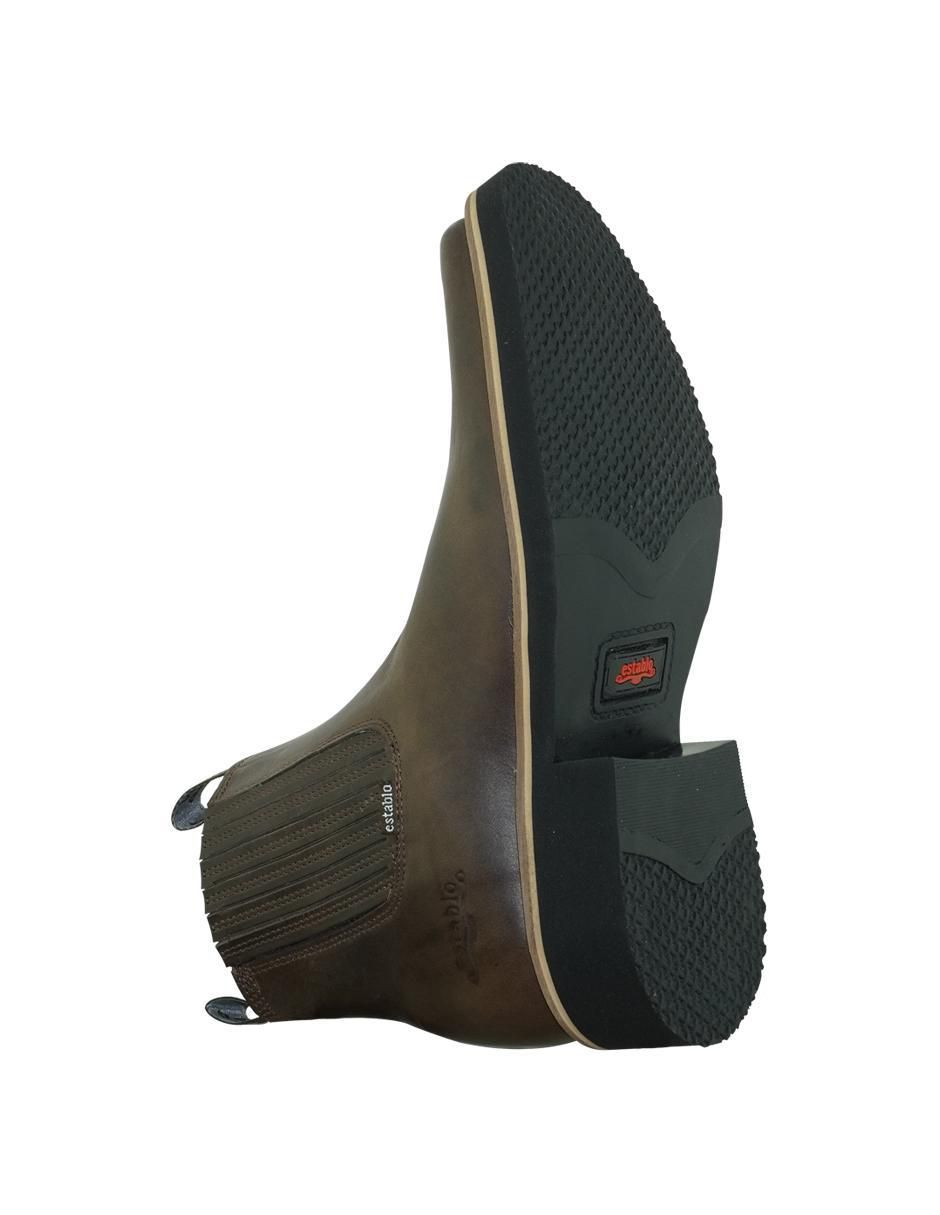 Botín de piel para hombre 2
