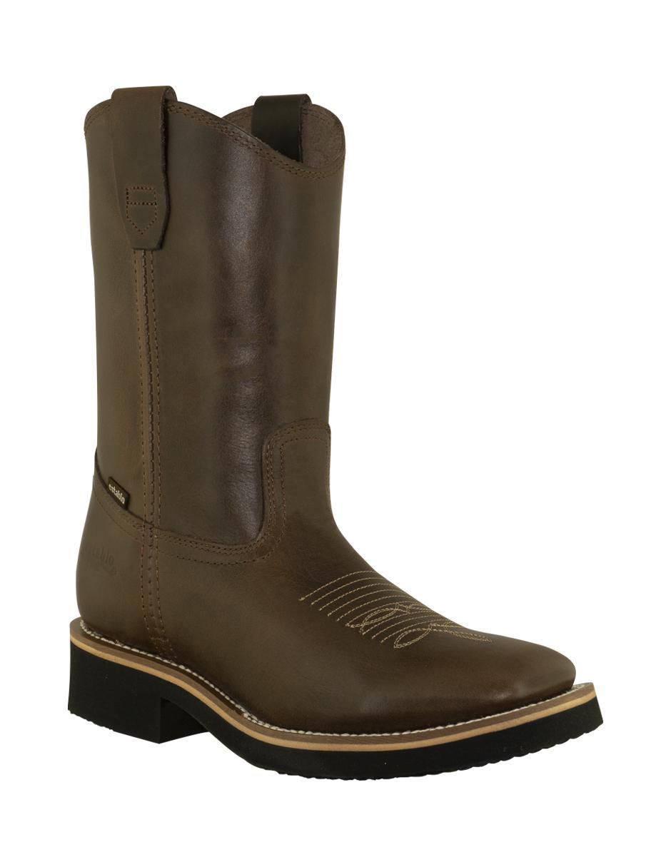 Botín de piel para hombre Botín de piel para hombre