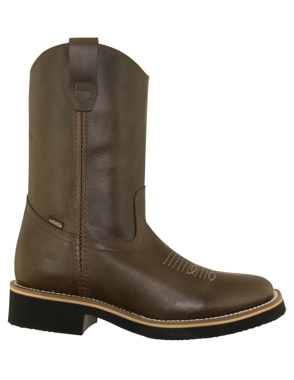 Botín de piel para hombre 4