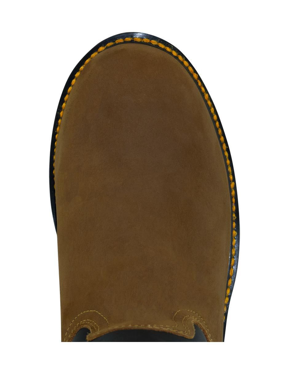 Botín de piel para hombre