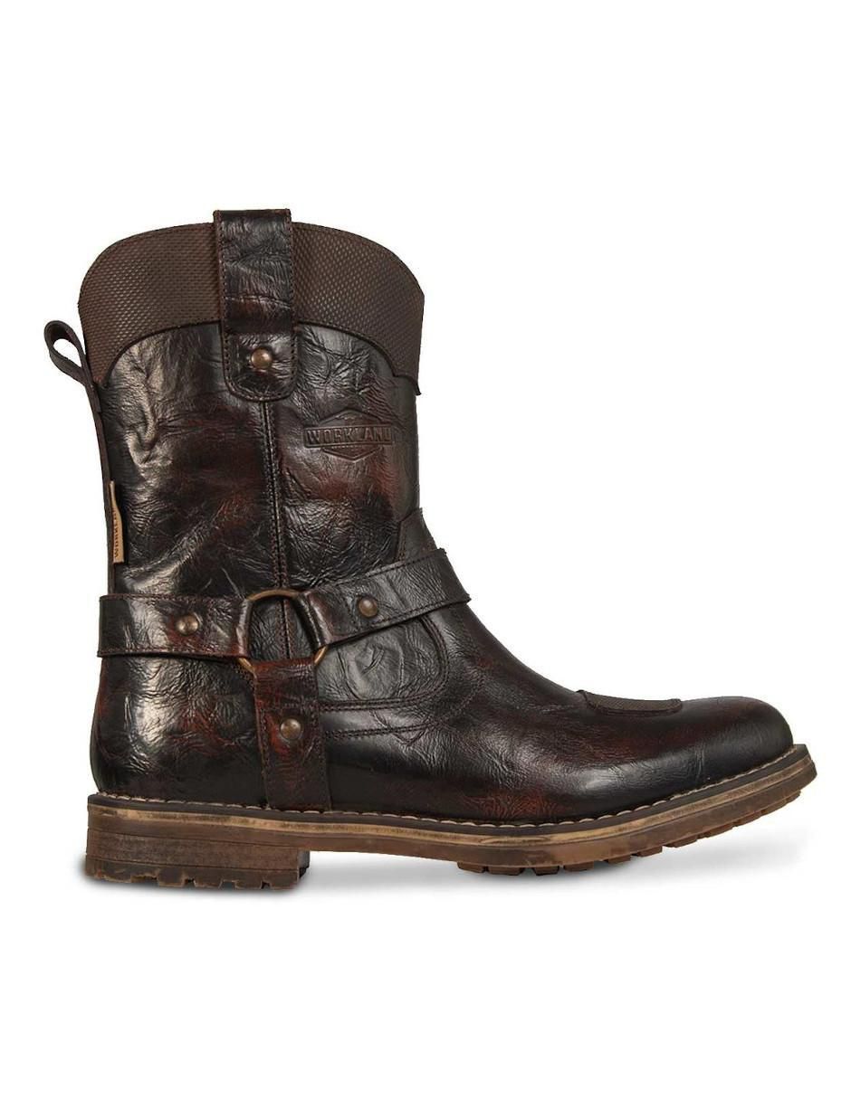 Bota de piel para hombre Bota de piel para hombre