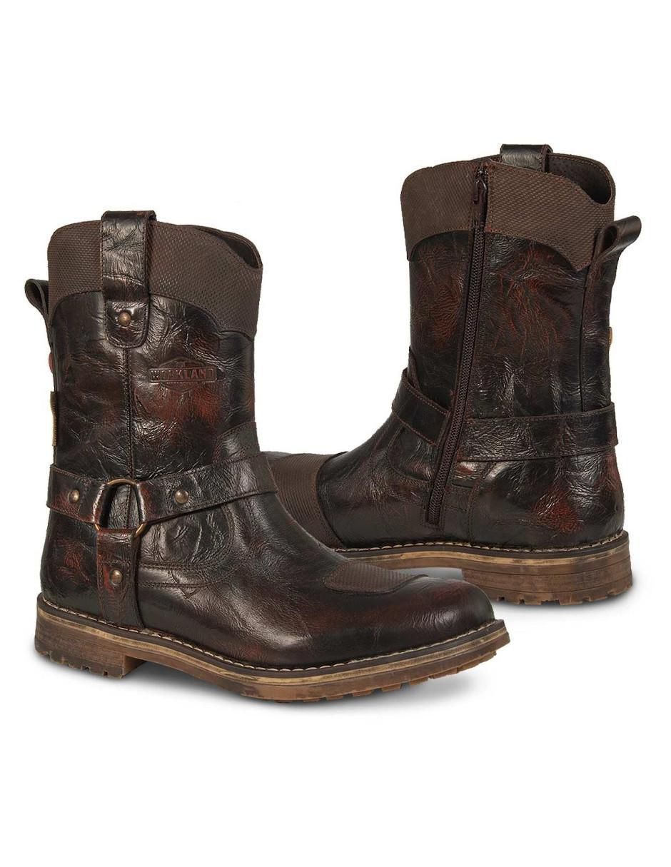 Bota de piel para hombre 7