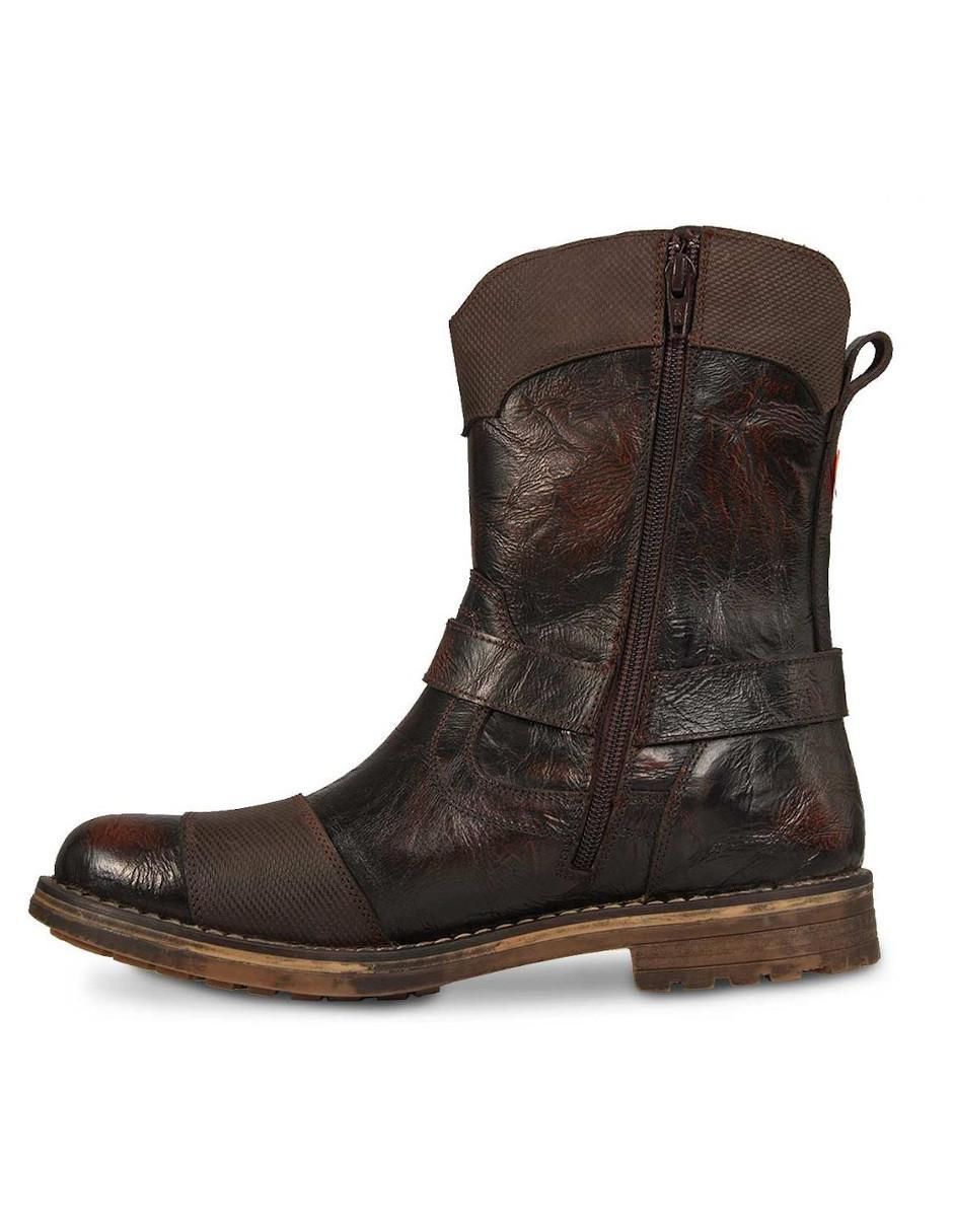 Bota de piel para hombre 8