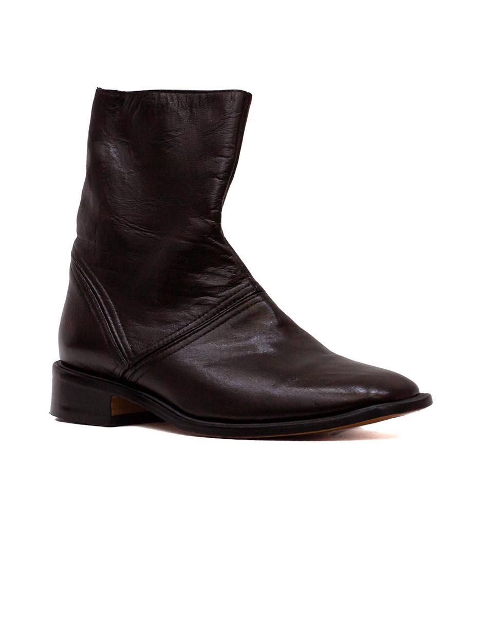 Bota de piel para hombre