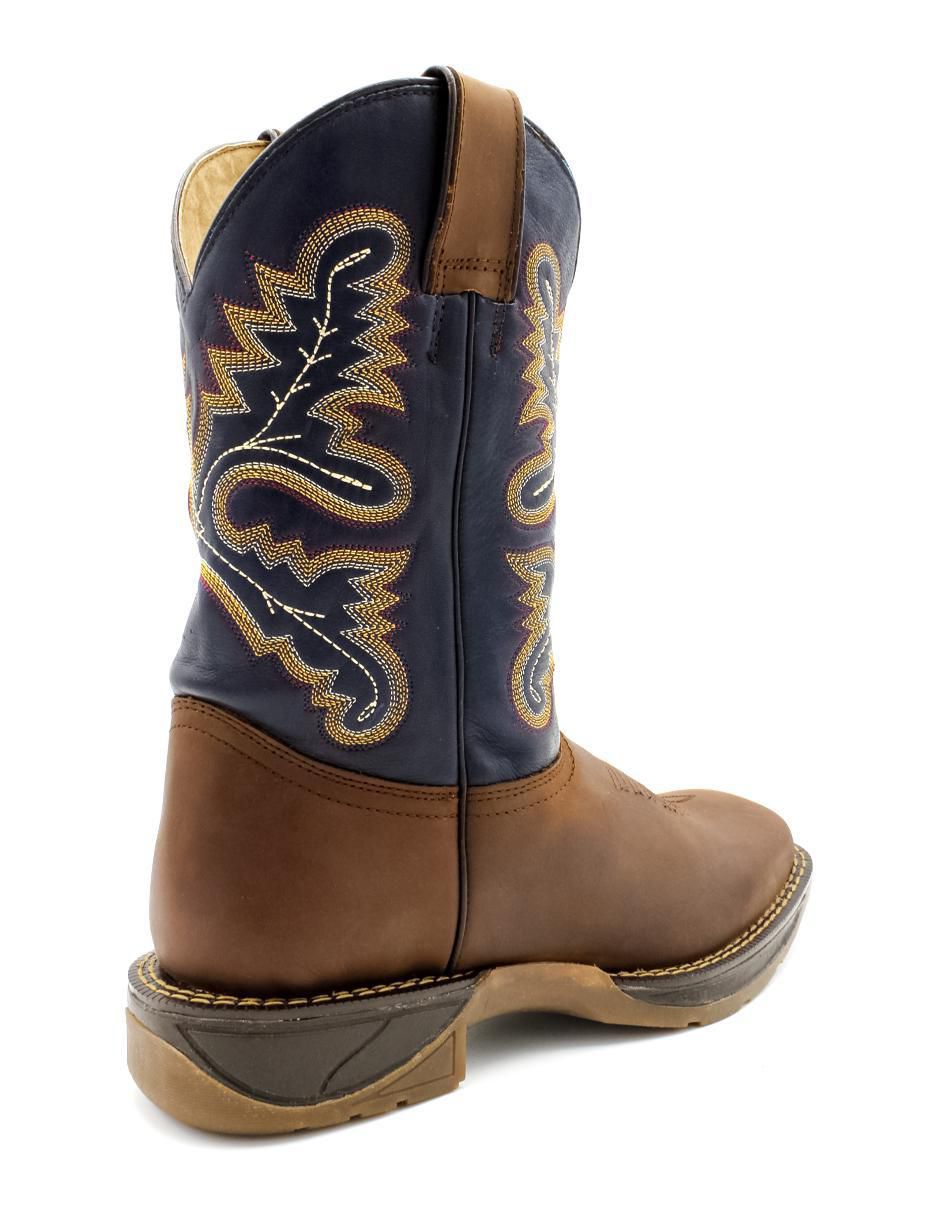 Bota de piel para hombre