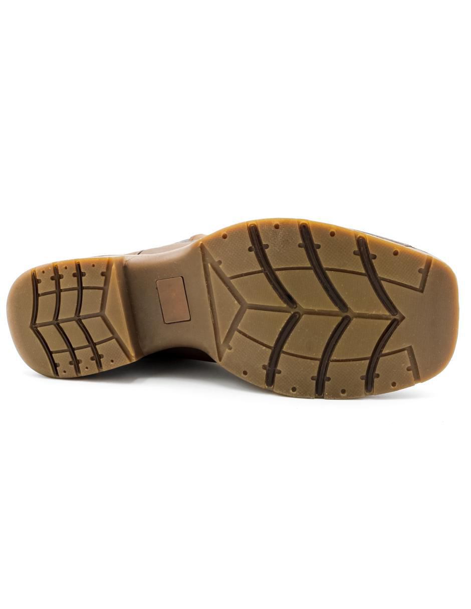 Bota de piel para hombre