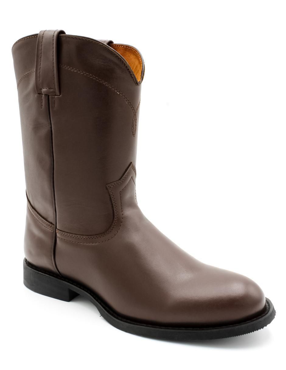 Bota de piel para hombre