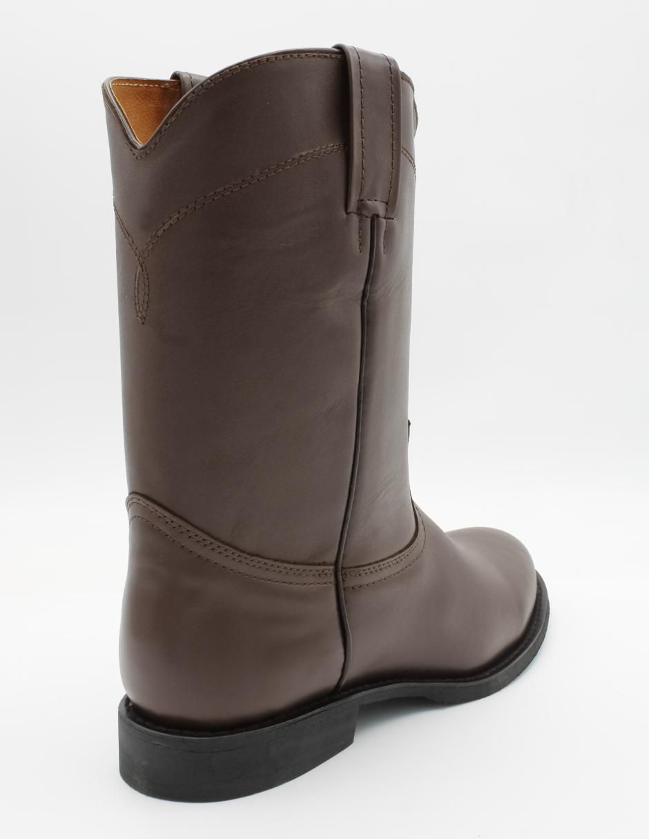 Bota de piel para hombre
