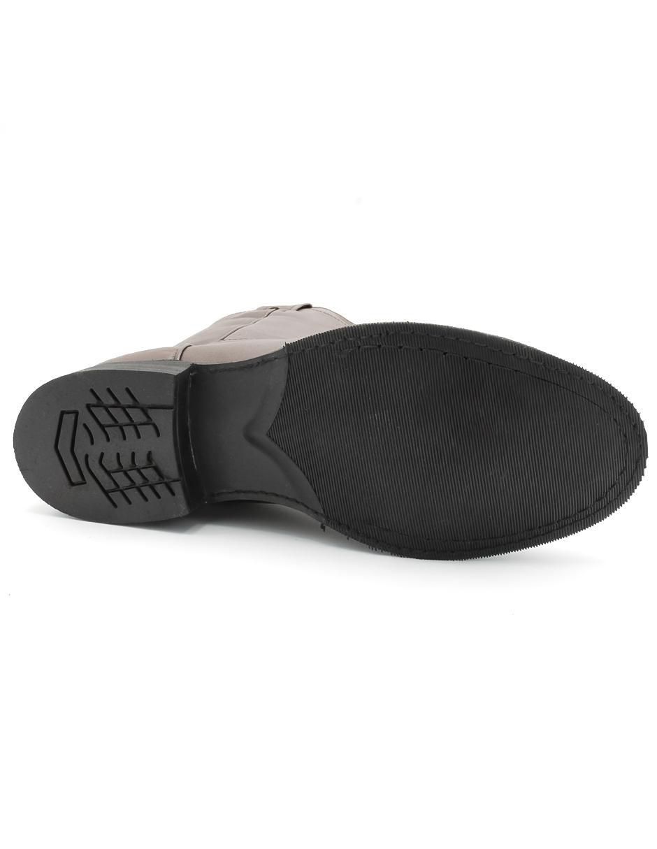 Bota de piel para hombre